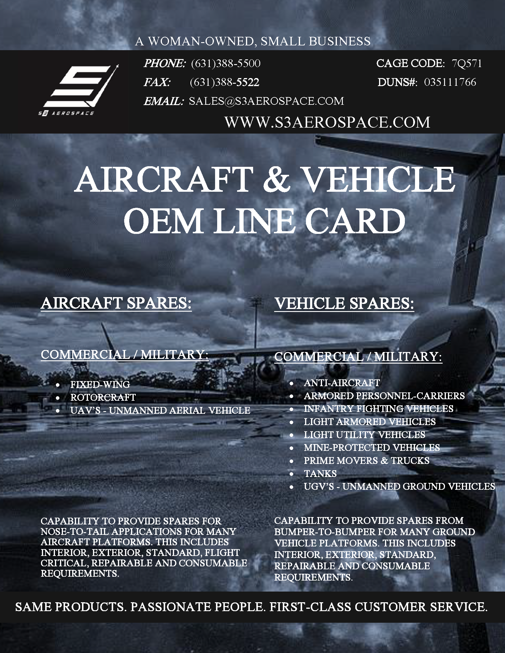 aircraft and vehicle oems