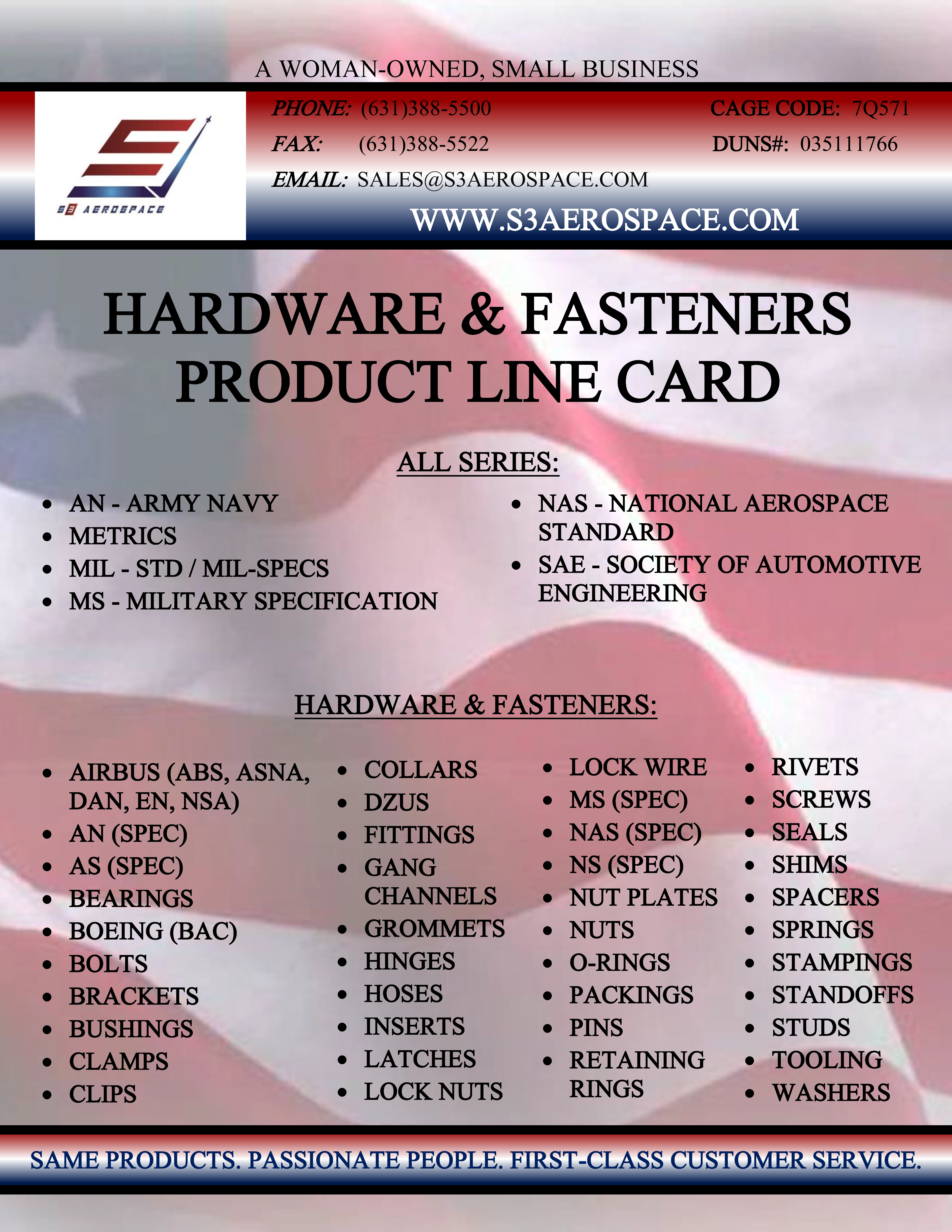 Hardware and Fasteners